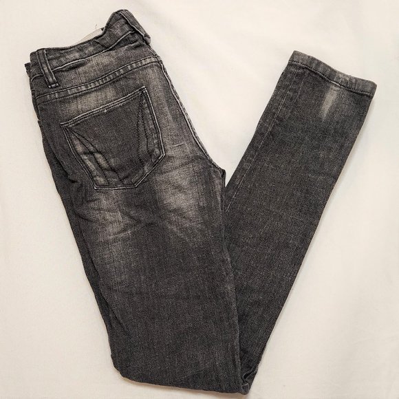 All Saints Denim - Allsaints | Distressed Etta Estelle Ankle Zip Skinny Jeans